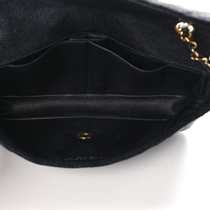 Chanel Caviar Quilted East West Flap Black 5 of 13
