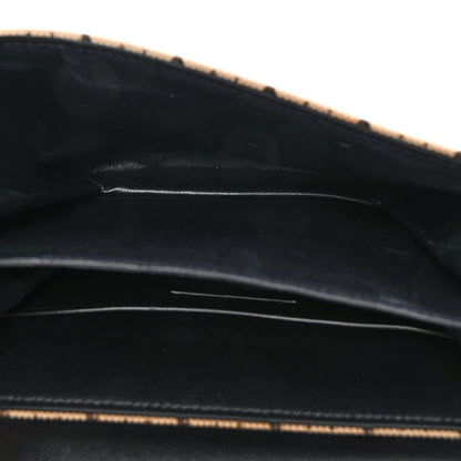 Saint Laurent Canvas Small Le Monogramme Satchel Beige Black 5 of 12