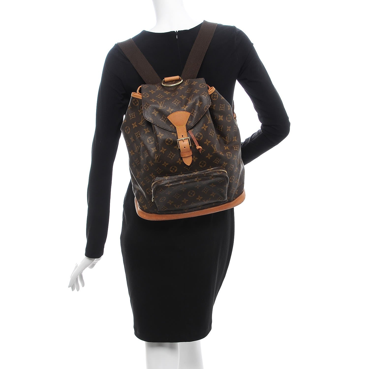 Louis Vuitton Monogram Montsouris GM Backpack 2 of 7