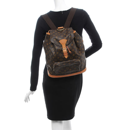 Louis Vuitton Monogram Montsouris GM Backpack 2 of 7