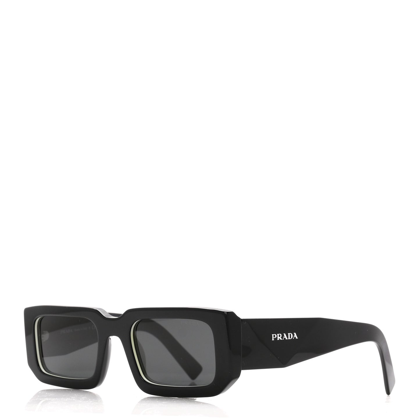 Acetate Symbole Sunglasses SPR 06Y Black