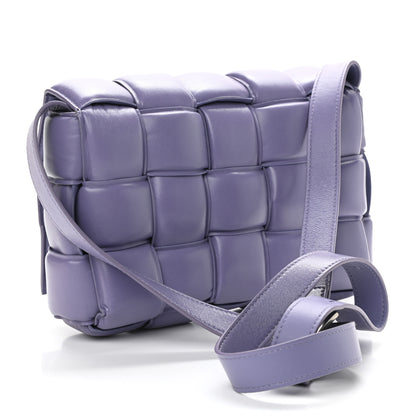Bottega Veneta Nappa Maxi Intreccio Padded Cassette Crossbody Bag Lavender 3 of 10