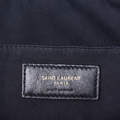 Saint Laurent Calfskin Matelasse Monogram Lou Camera Bag Dark Beige 6 of 8