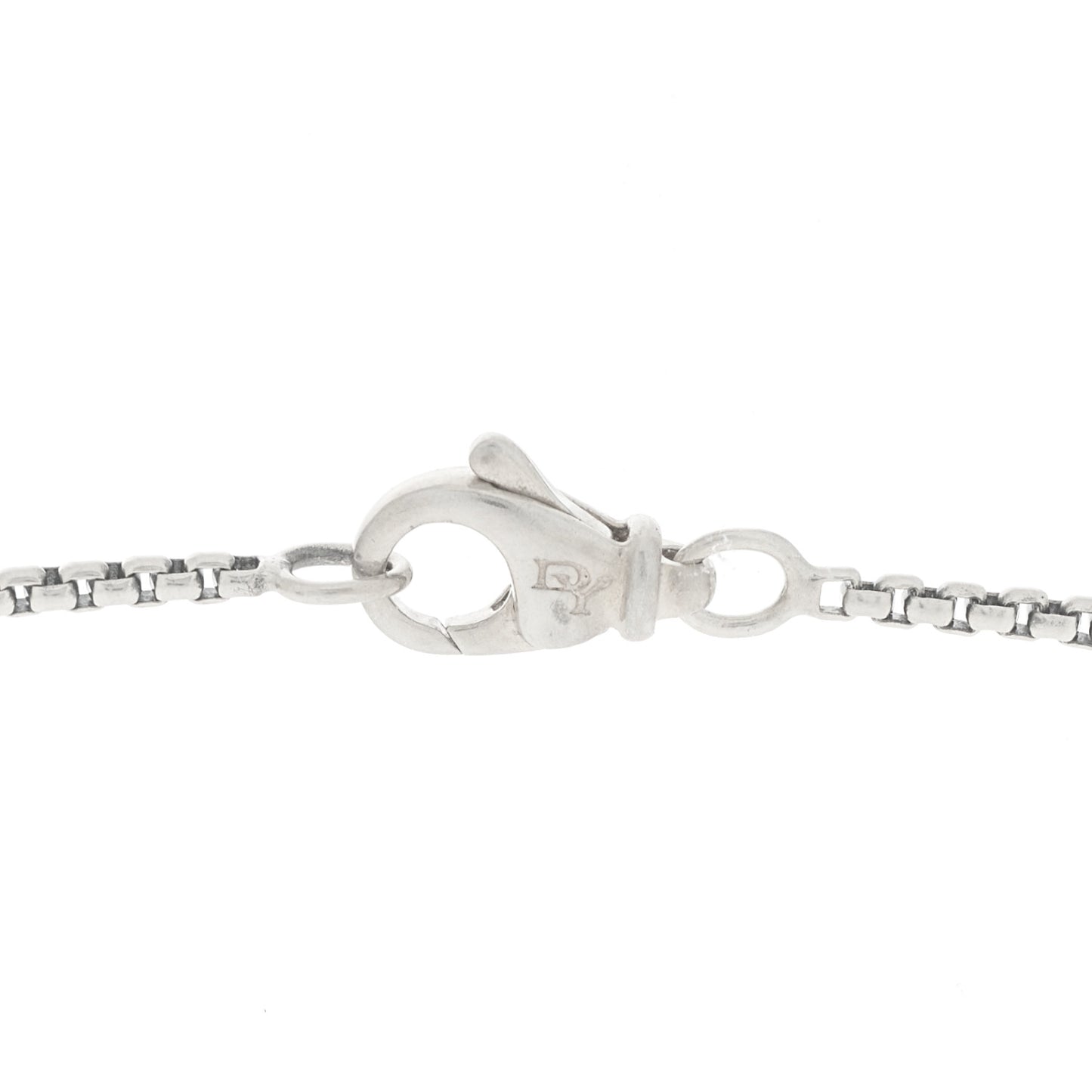 Sterling Silver Diamond Chiclet Triple Drop Necklace