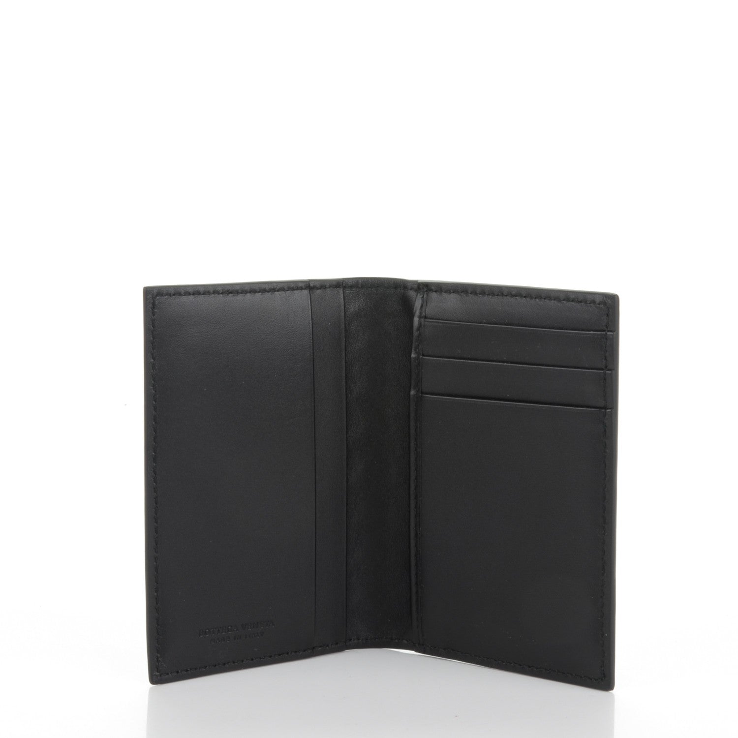 Bottega Veneta Intrecciato VN Card Case Nero Black 5 of 7