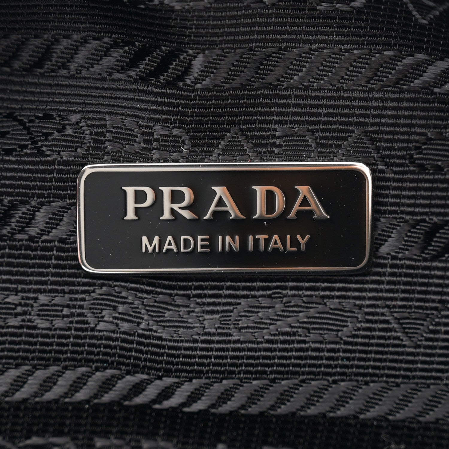 Prada Paillettes Sequin Mini Re-Edition 2000 Bag Black White 6 of 10