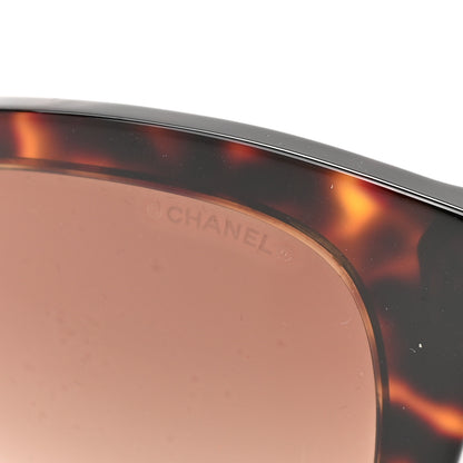 Chanel Acetate Square CC Sunglasses 5478 Tortoise 7 of 8