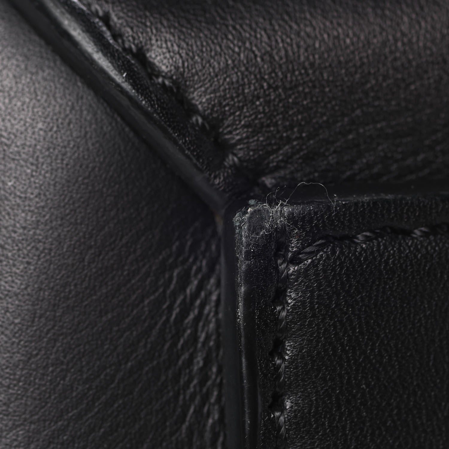 Celine Smooth Calfskin Ostrich Leg Medium Edge Shoulder Bag Black 21 of 21