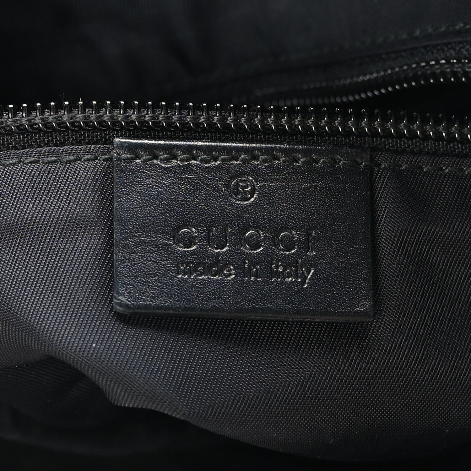 Gucci GG Supreme Monogram Web Messenger Bag Black 6 of 9