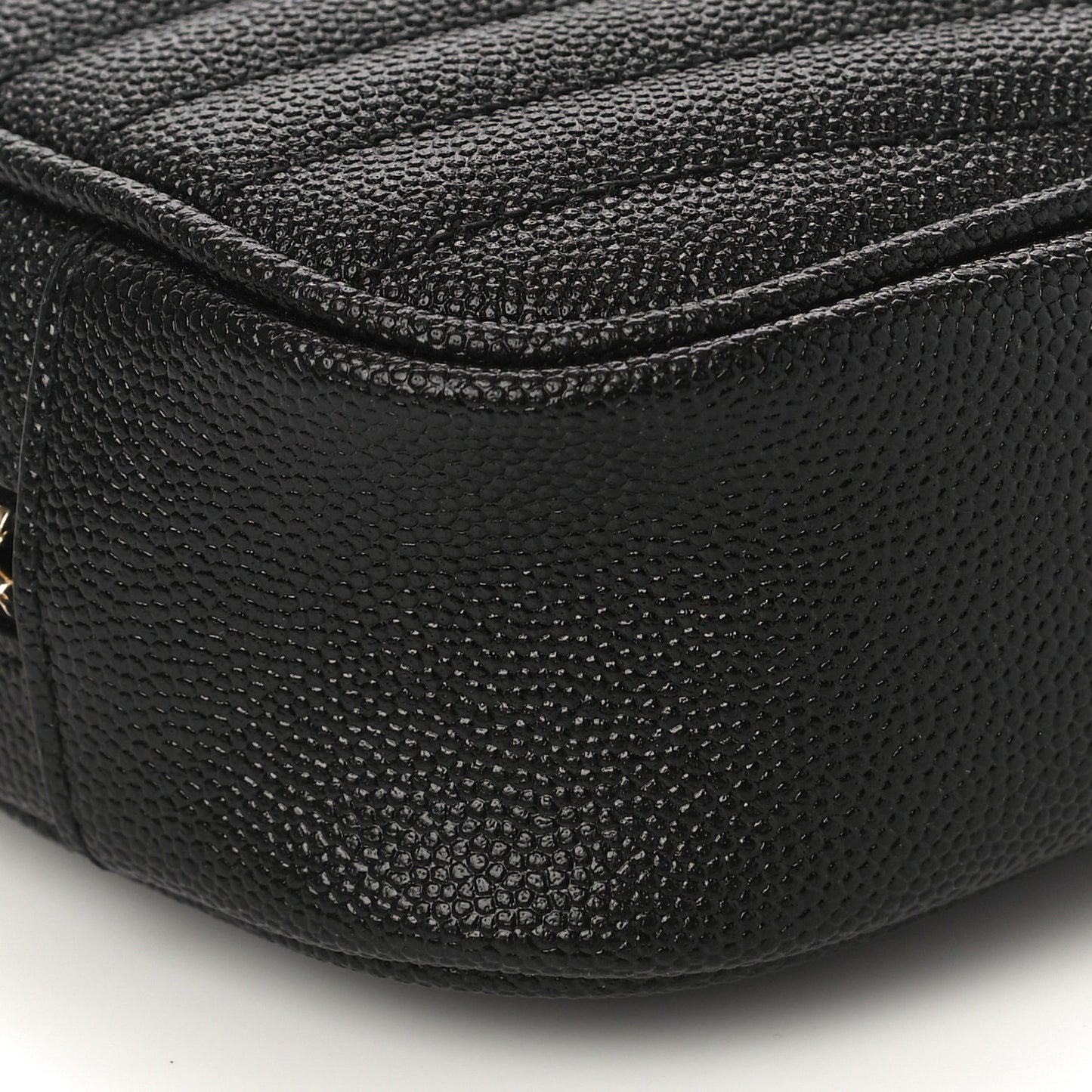 Grain De Poudre Matelasse Monogram Mini Lou Camera Bag Black