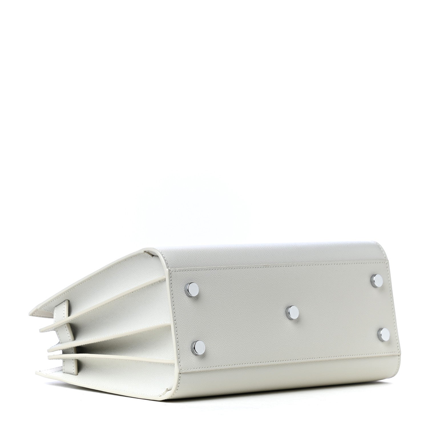 Saint Laurent Grain De Poudre Baby Sac De Jour White 6 of 8
