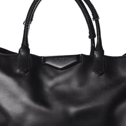 Givenchy Calfskin Large Antigona Whipstitch Handle Tote Black 10 of 18