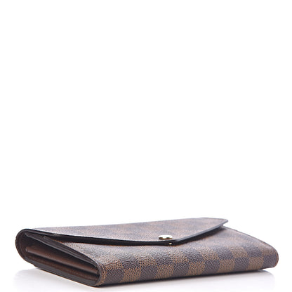 Louis Vuitton Damier Ebene Sarah Wallet NM 4 of 10