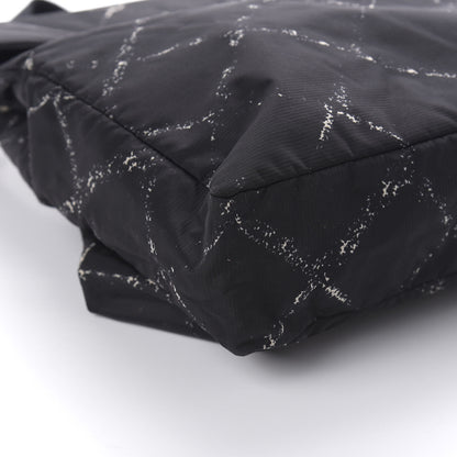 Chanel Nylon Travel Backpack Black 5 of 10