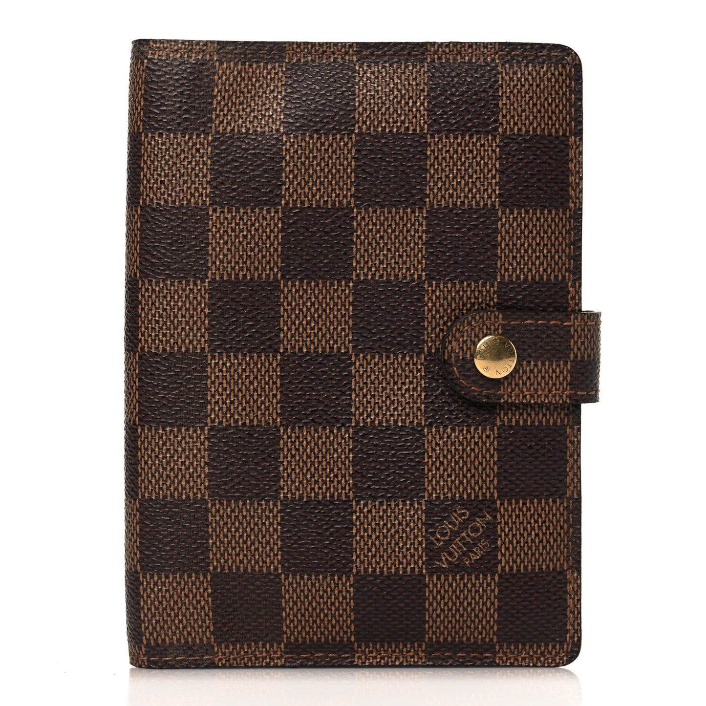 Damier Ebene Small Ring Agenda Cover