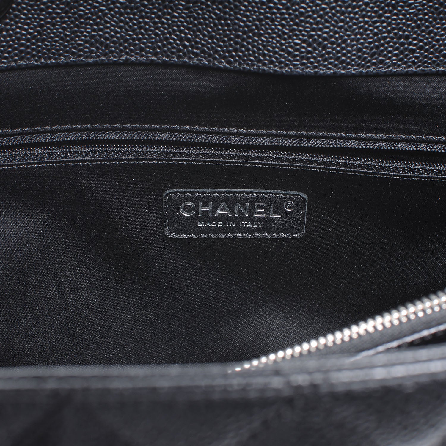 Chanel Caviar XL Grand Shopping Tote GST Black 6 of 7