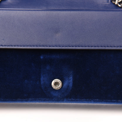 Gucci Velvet Super Mini Dionysus Shoulder Bag Cobalt 7 of 11
