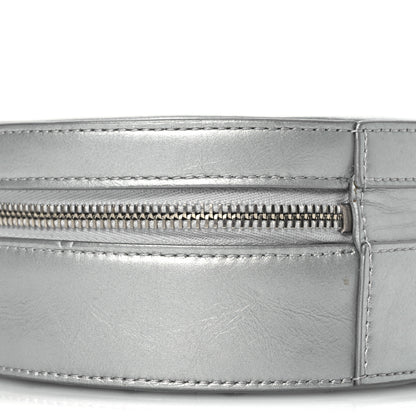 Chanel Metallic Glazed Calfskin Round As Earth Evening Bag Silver 9 of 14