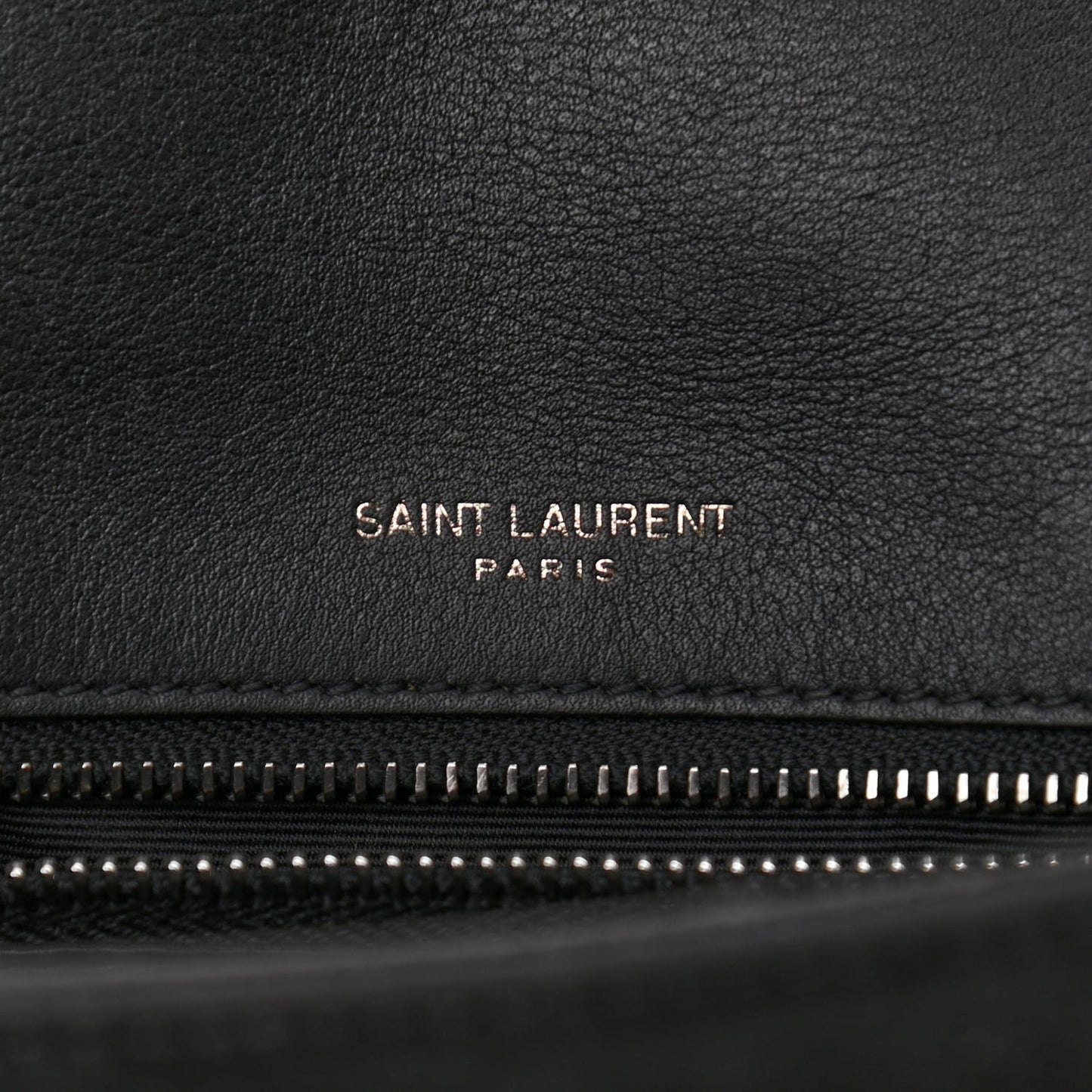 Suede Monogram Medium Niki Chain Satchel Black