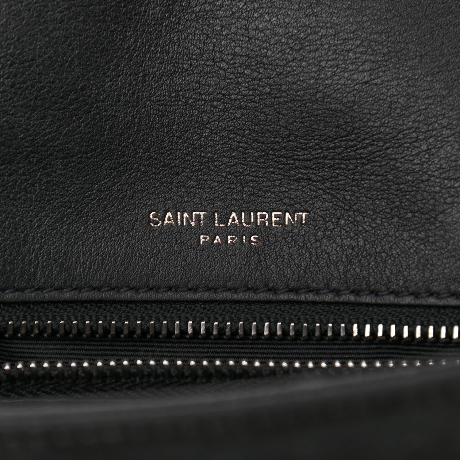 Saint Laurent Suede Monogram Medium Niki Chain Satchel Black 7 of 15