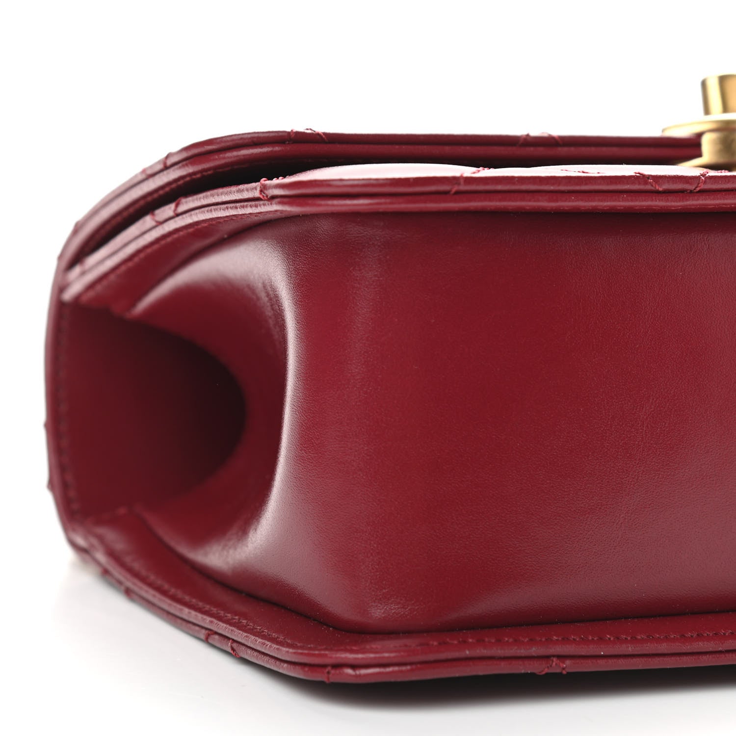 Chanel Calfskin Quilted Mini Perfect Fit Flap Burgundy 9 of 10