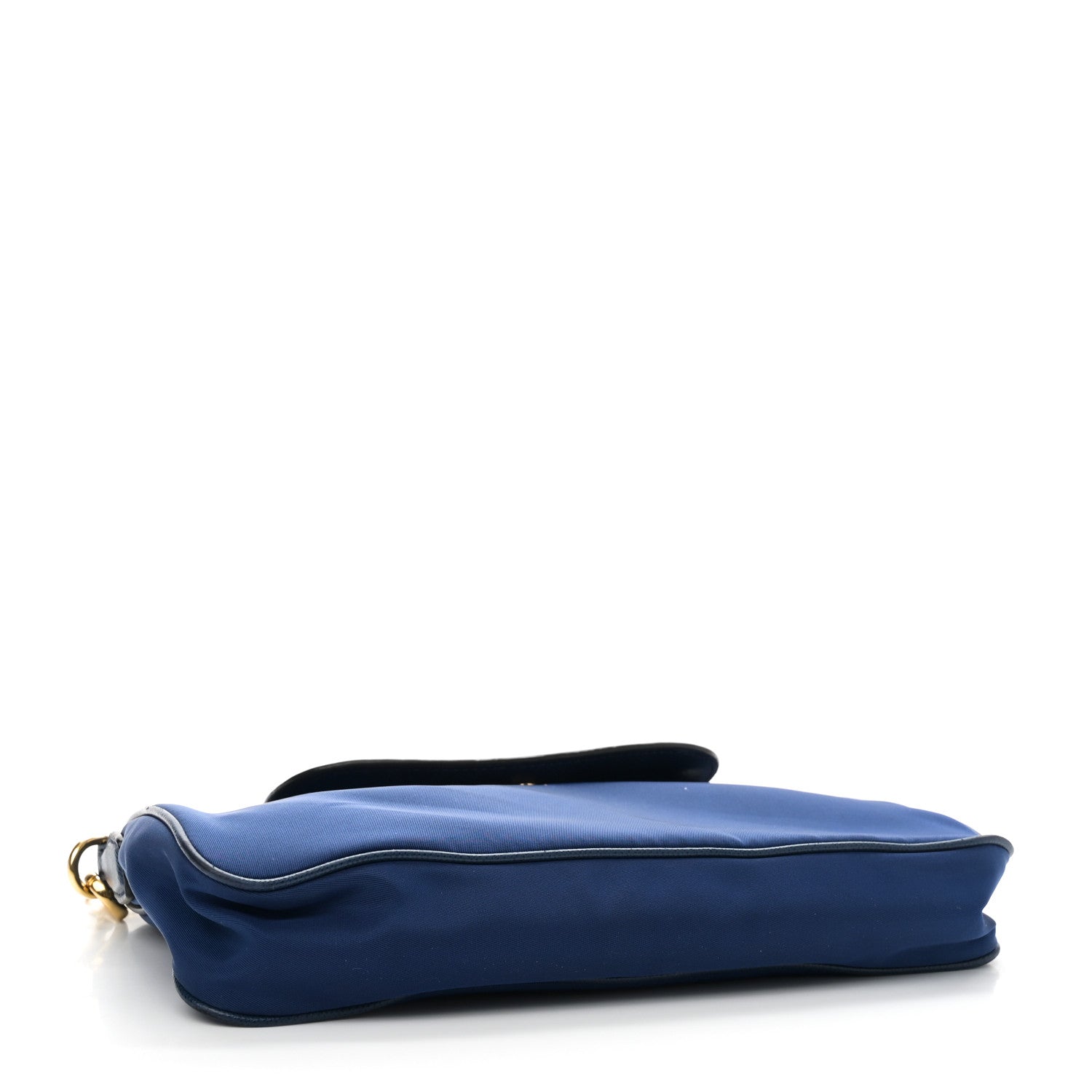 Prada Tessuto Nylon Saffiano Crossbody Bag Bluette 3 of 8