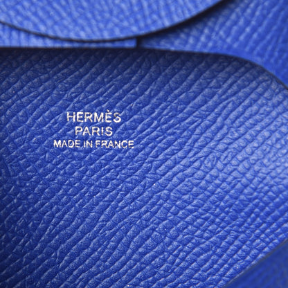Hermes Epsom Bastia Coin Purse Bleu Electrique 6 of 7