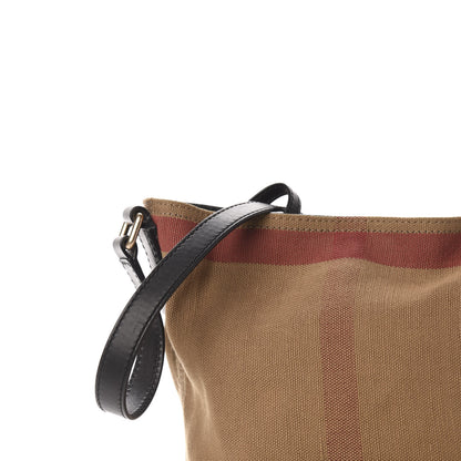 Burberry Canvas Mega Check Mini Ashby Tassel Crossbody Black 13 of 13
