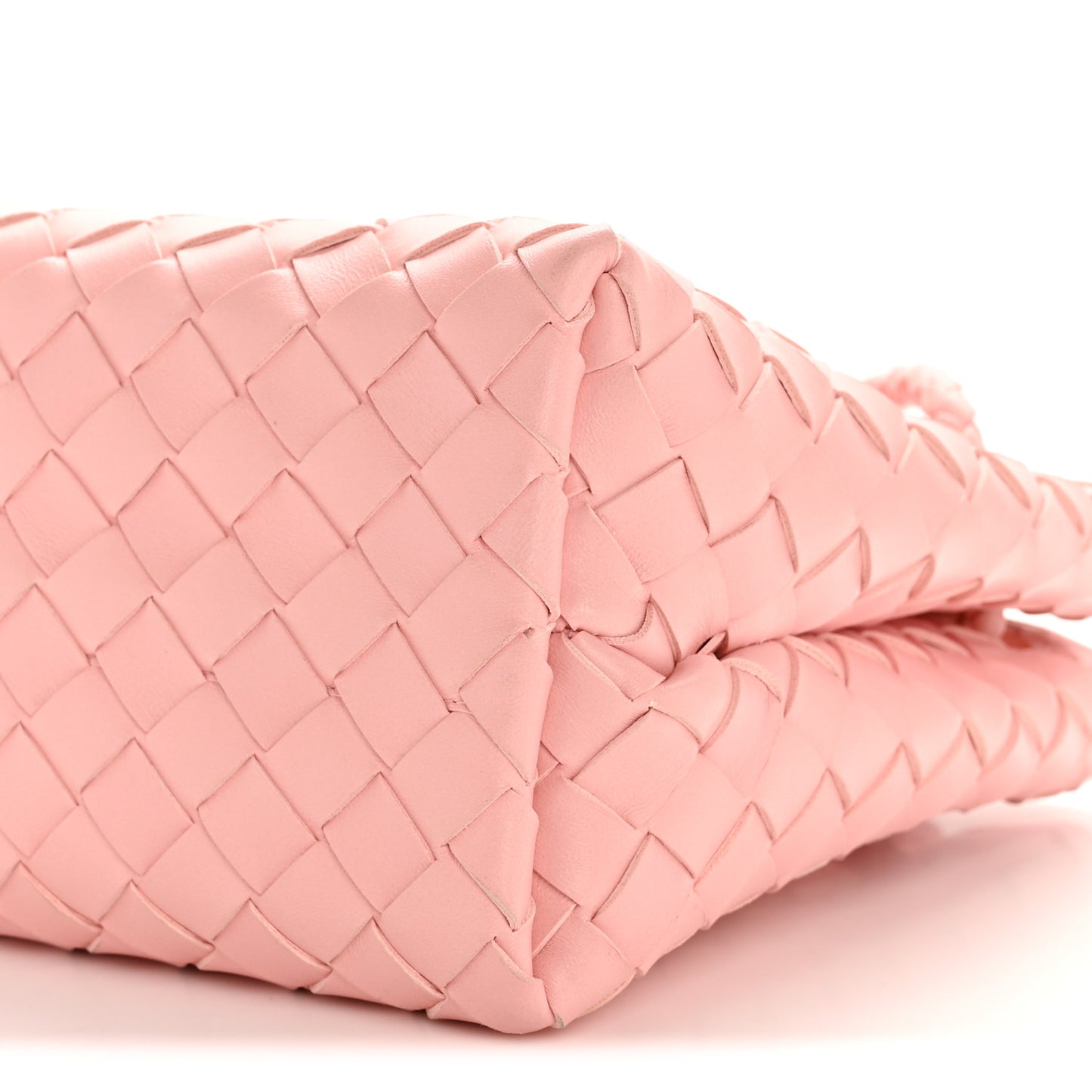 Nappa Intrecciato Small Andiamo Shoulder Bag Lotus