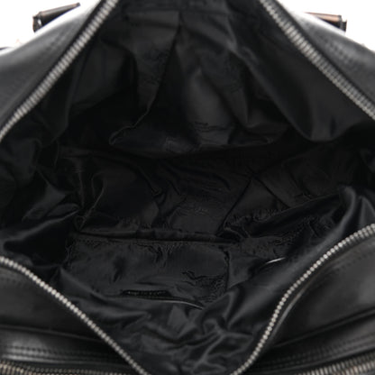 Burberry Prorsum Calfskin Studded Knight Satchel Black 5 of 12