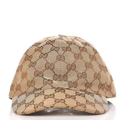 Gucci Monogram Web Childrens Baseball Hat 54 M Beige 3 of 7
