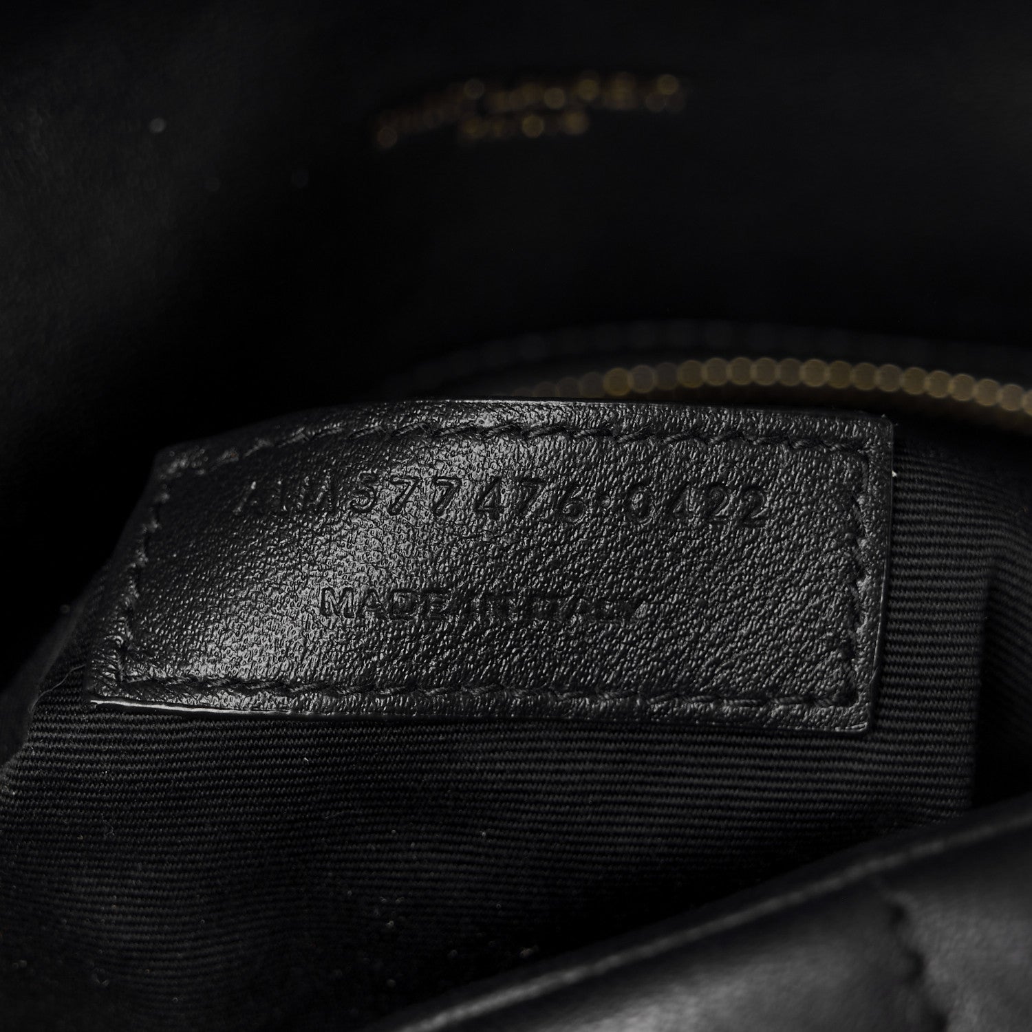 Saint Laurent Lambskin Quilted Small Loulou Puffer Monogram Chain Satchel Black 8 of 11