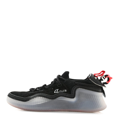 Christian Louboutin Suede Arpoador Donna Sneakers 38 Black 1 of 10