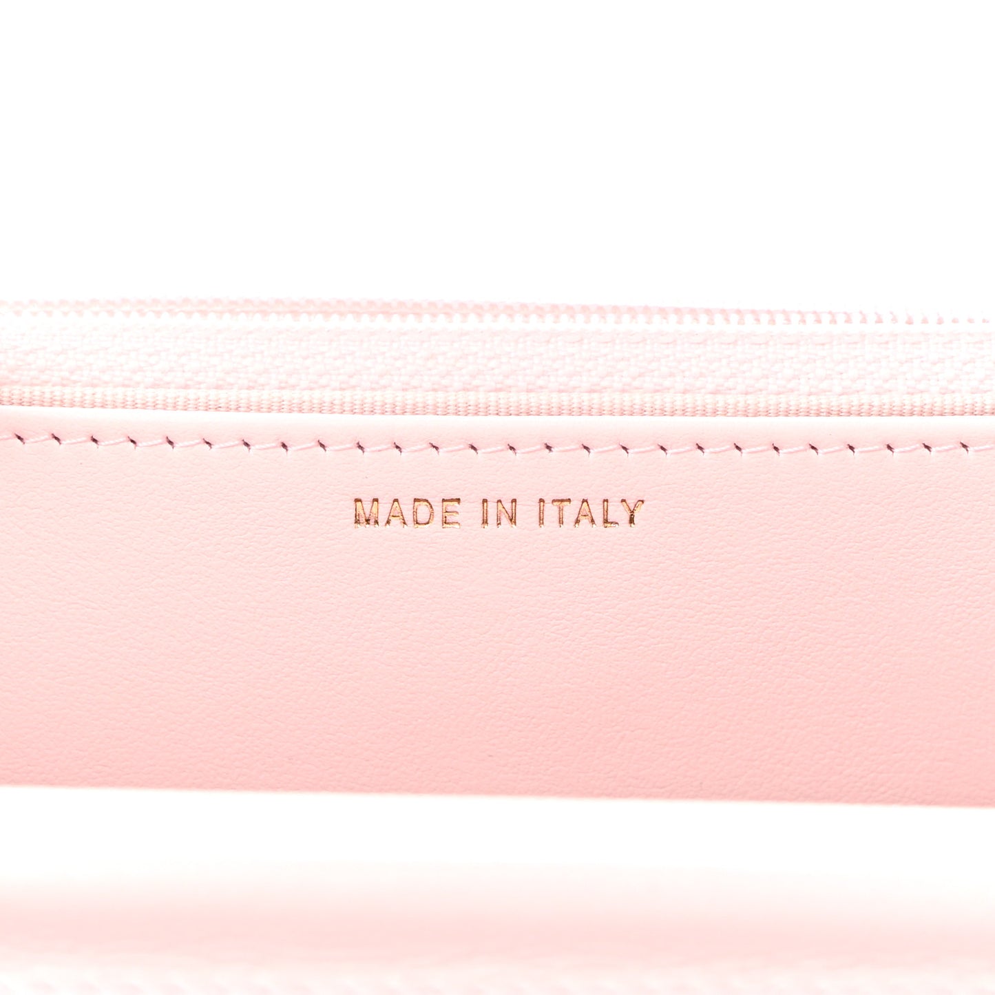 Caviar Quilted Crystal CC Wallet On Chain WOC Light Pink