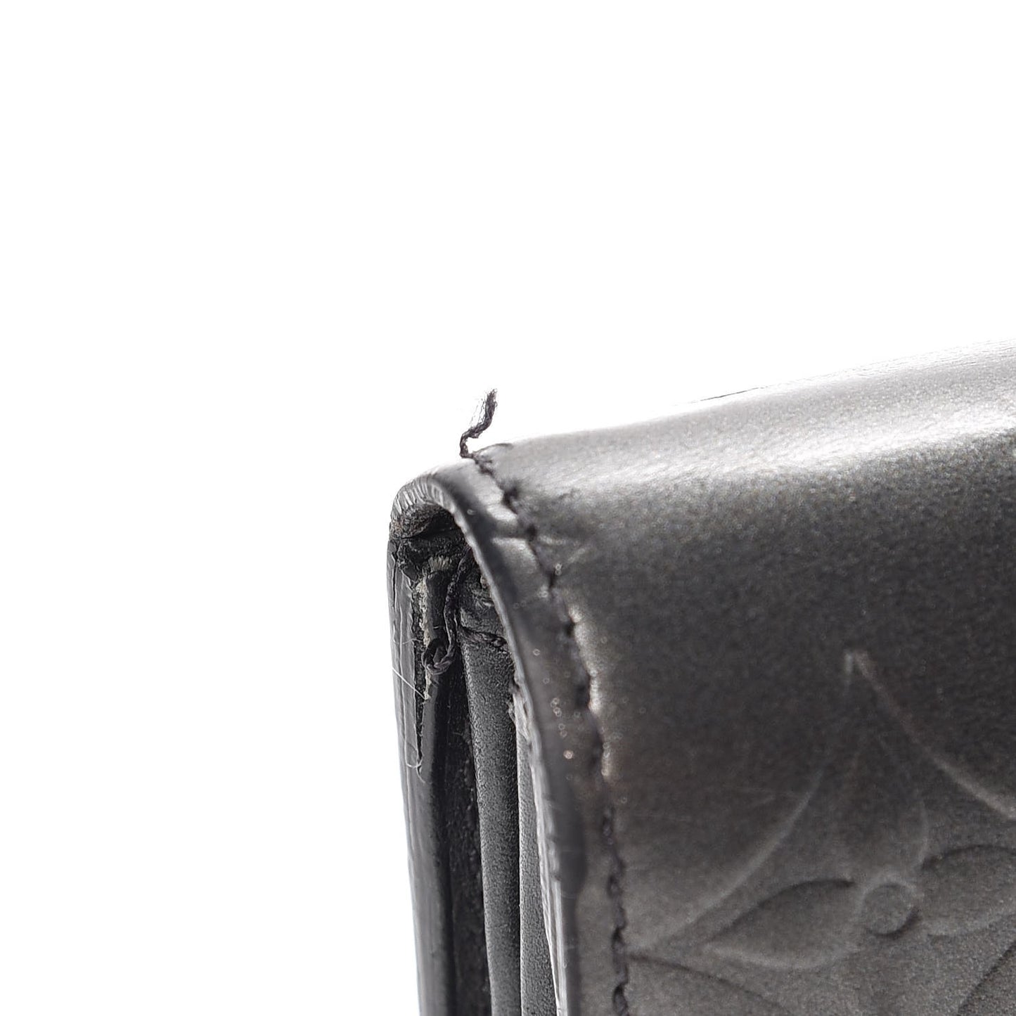 Mat Monogram Sarah Wallet Gris