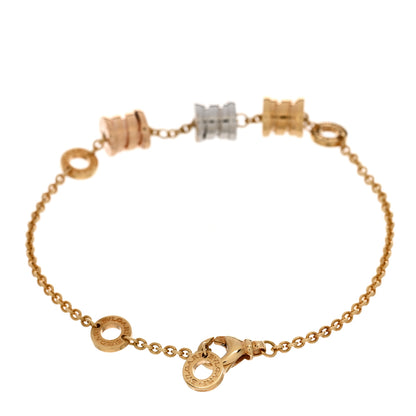Bulgari 18K Yellow Rose White Gold B.Zero1 Bracelet 2 of 4