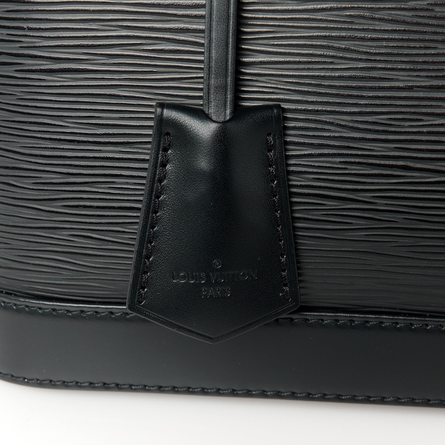 Louis Vuitton Epi Alma PM Black 7 of 12