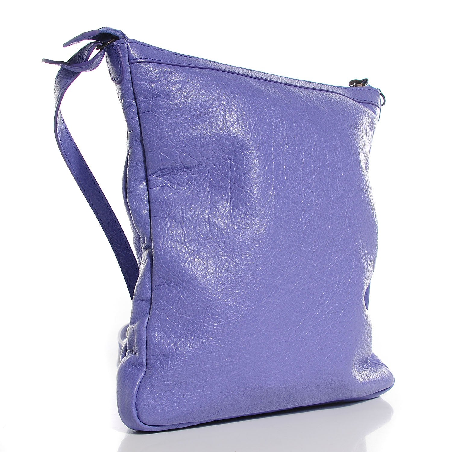 Balenciaga Agneau Classic Hardware Flat Crossbody Mauve 13 of 20