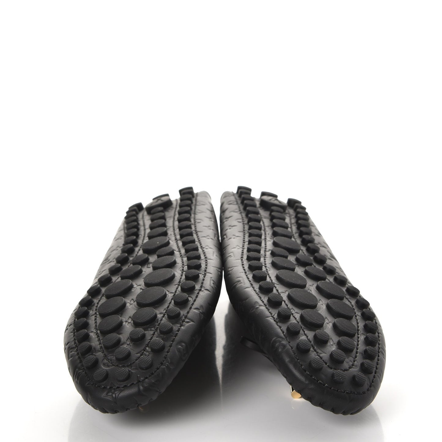Calfskin Monogram Gloria Loafers 40 Black