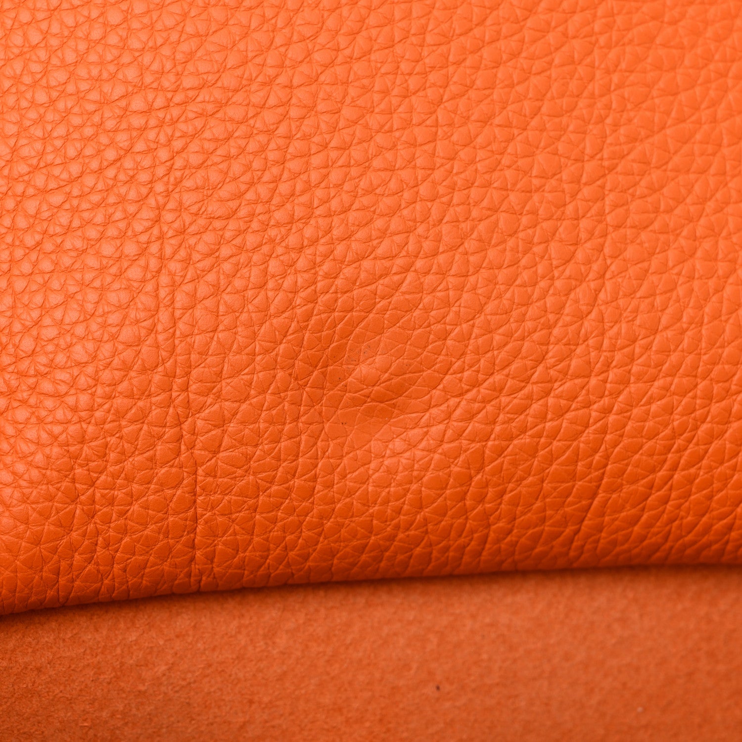 Hermes Taurillon Clemence Evelyne PM Orange 11 of 13