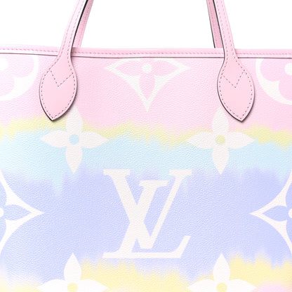 Louis Vuitton Monogram Escale Neverfull MM Pastel 8 of 10