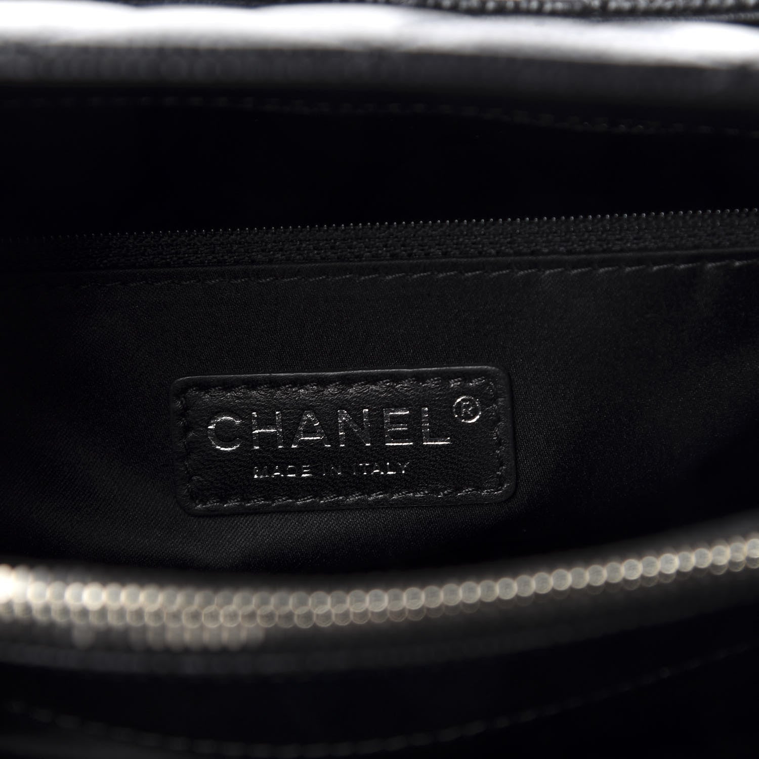 Chanel Caviar Quilted Grand Shopping Tote GST Black 8 of 10