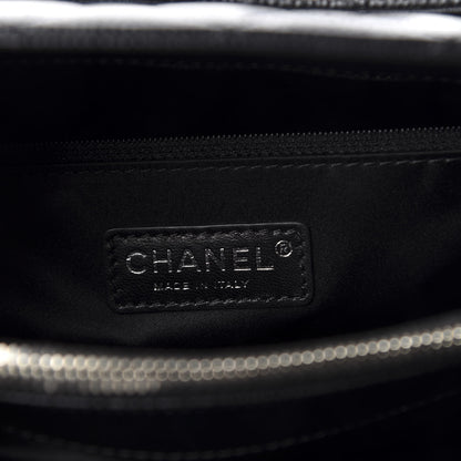Chanel Caviar Quilted Grand Shopping Tote GST Black 8 of 10