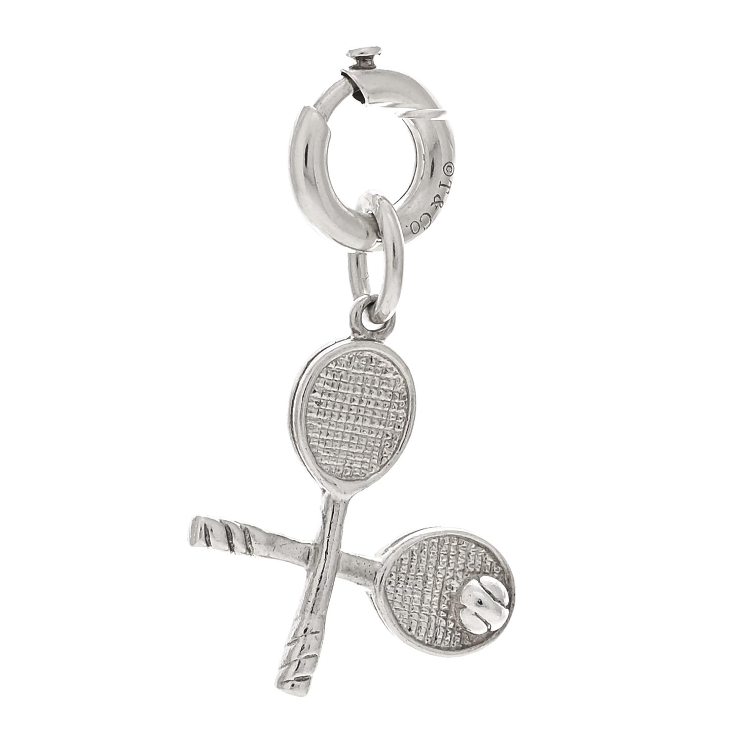 Sterling Silver Tennis Racket Charm