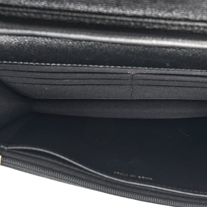 Chanel Caviar Quilted Multi Chain Wallet On Chain WOC Black 5 of 12