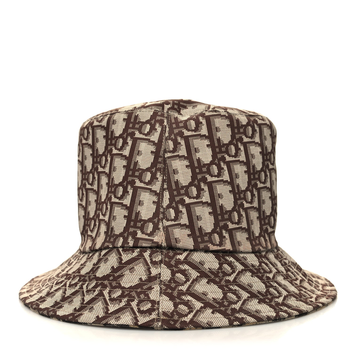 Christian Dior Oblique Reversible Leopard Bucket Hat Beige 6 of 12