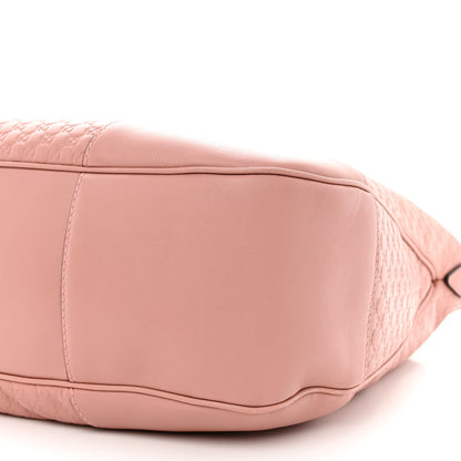 Gucci Soft Microguccissima Margaux Hobo Pink 10 of 11