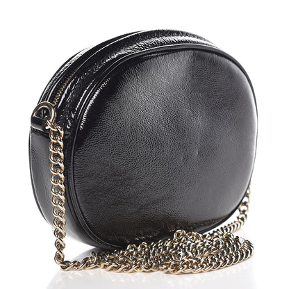 Gucci Patent Mini Soho Chain Bag Black 3 of 10
