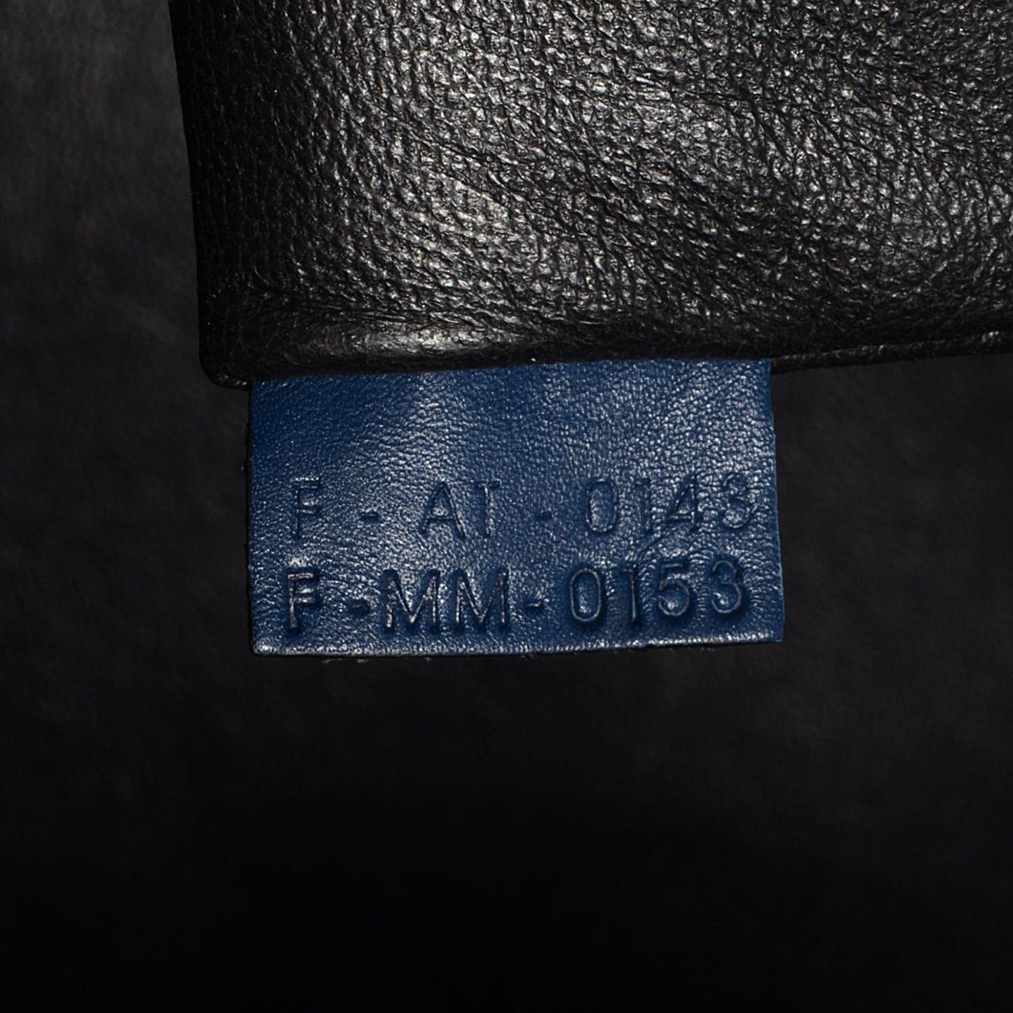 Smooth Calfskin Mini Luggage Ocean Blue
