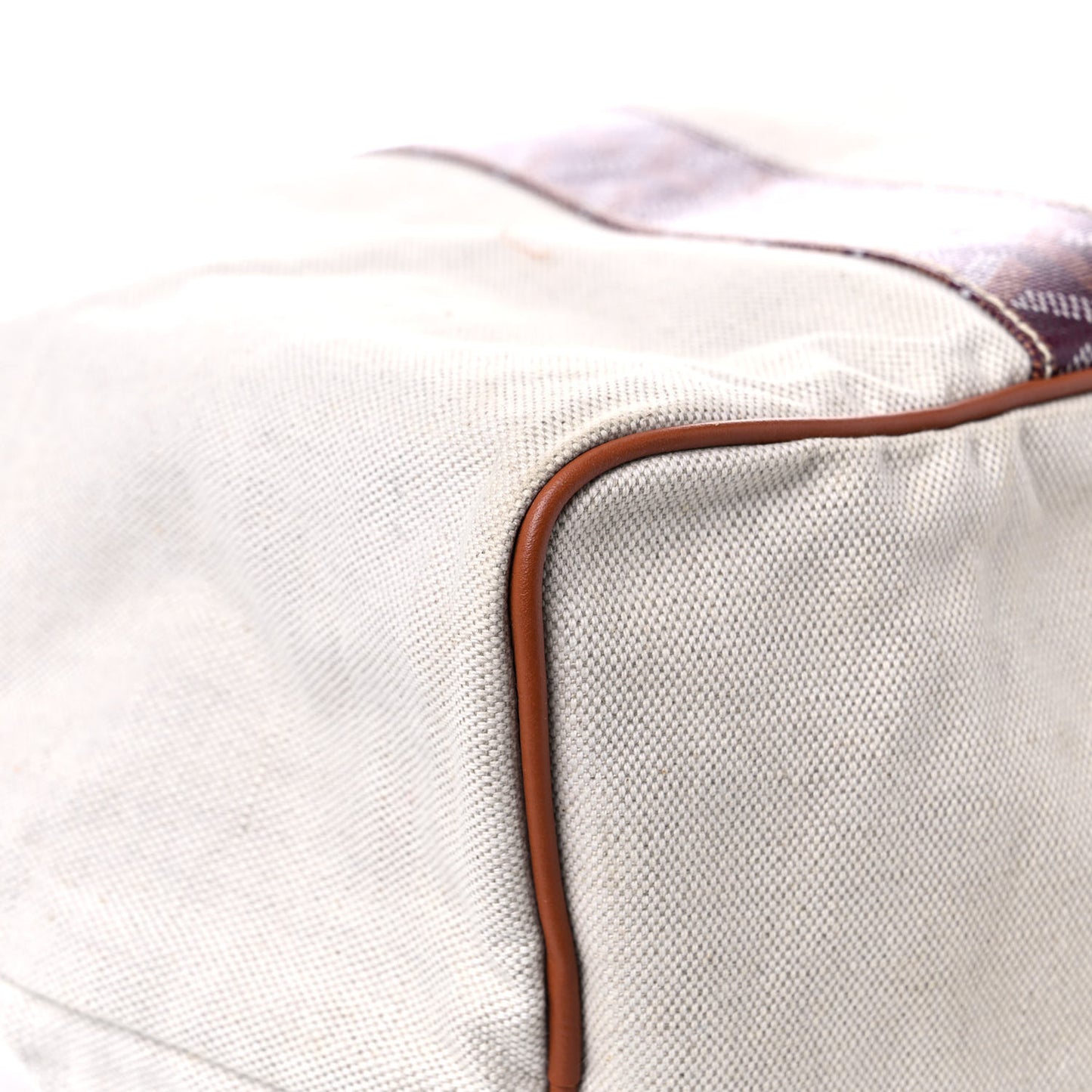 Goyardine Reversible Pertuis GM Burgundy